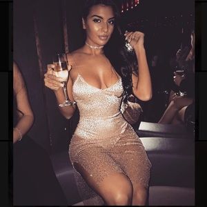 Bedazzled Sparkly Dress